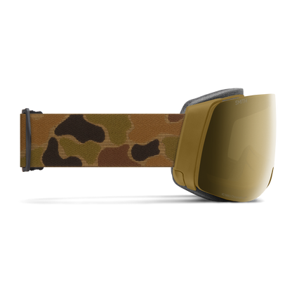 4D MAG, Black Camo | ChromaPop Sun Black Gold Mirror Lens
