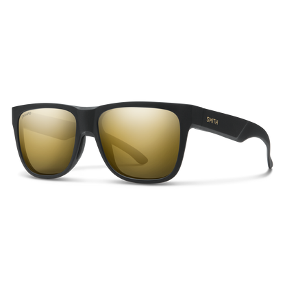 Lowdown 2, Sunglasses + Matte Black | ChromaPop Glass Polarized Blue Mirror