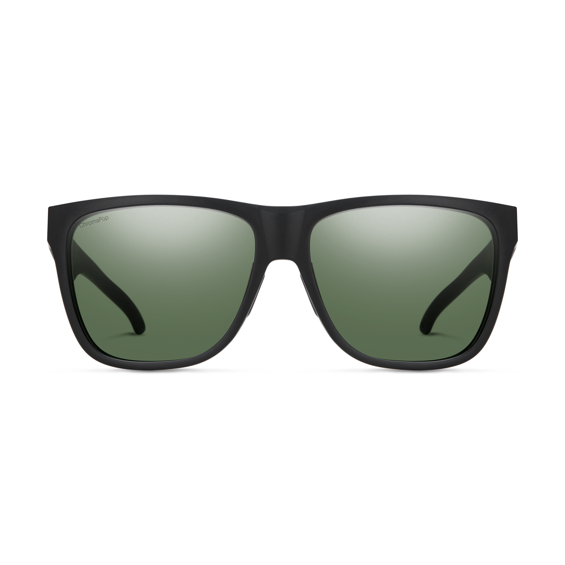 Lowdown XL 2, Sunglasses + Matte Black | ChromaPop Gray Green