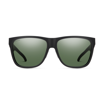 Lowdown XL 2, Sunglasses + Matte Black | ChromaPop Gray Green
