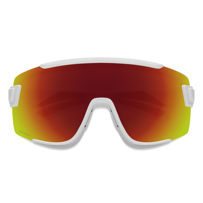 Wildcat, White | ChromaPop Red Mirror