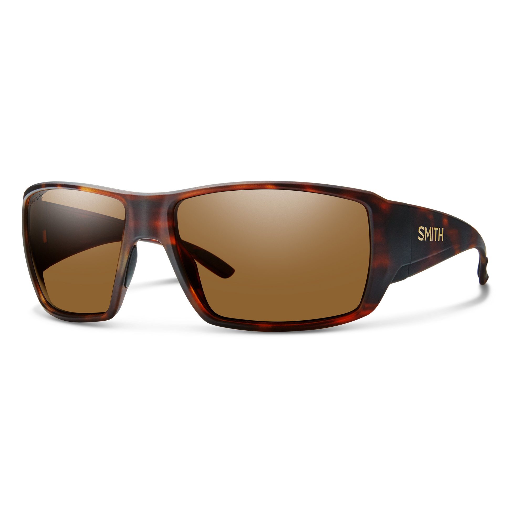 Guide's Choice, Sunglasses + Matte Tortoise | ChromaPop Glass Polarchromic Brown Green Mirror