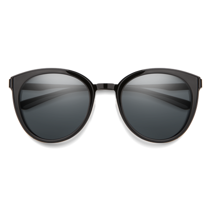 Somerset, Matte Black | ChromaPop Polarized Gray Green