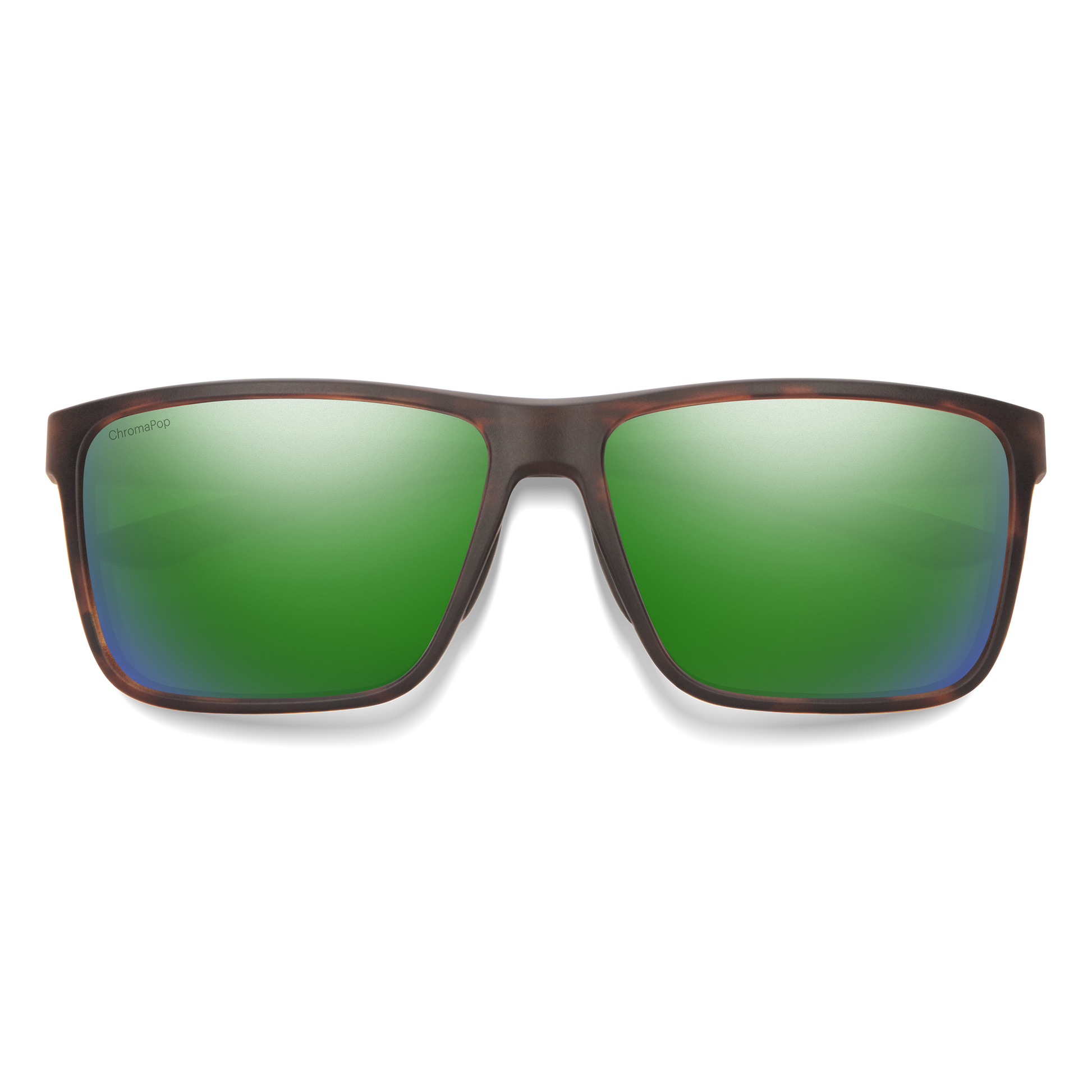 Riptide, Sunglasses + Matte Black | ChromaPop Glass Polarized Blue Mirror