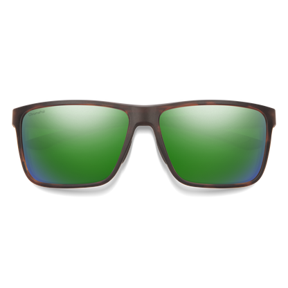 Riptide, Sunglasses + Matte Black | ChromaPop Glass Polarized Blue Mirror