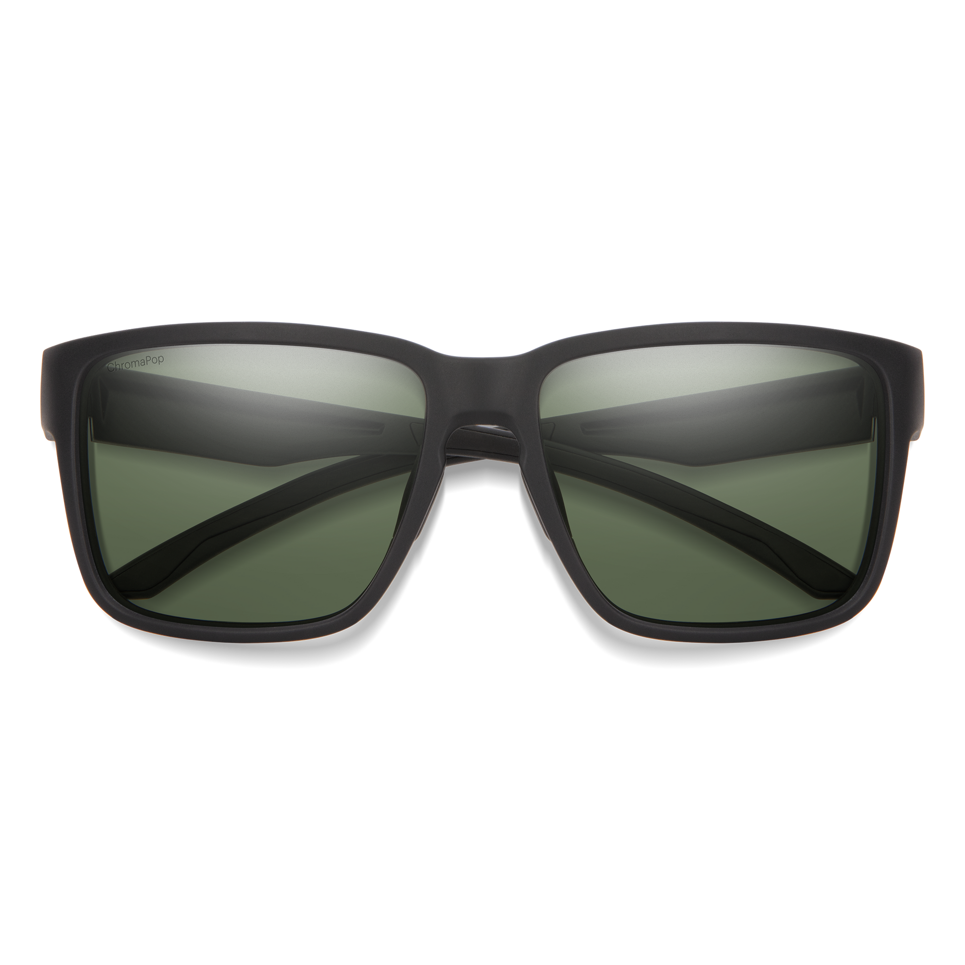Emerge, Sunglasses + Matte Black | ChromaPop Polarized Gray Green