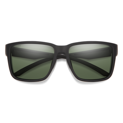 Emerge, Sunglasses + Matte Black | ChromaPop Polarized Gray Green