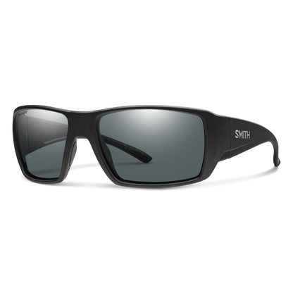 Guide's Choice XL, Sunglasses + Matte Black | ChromaPop Polarized Gray Green