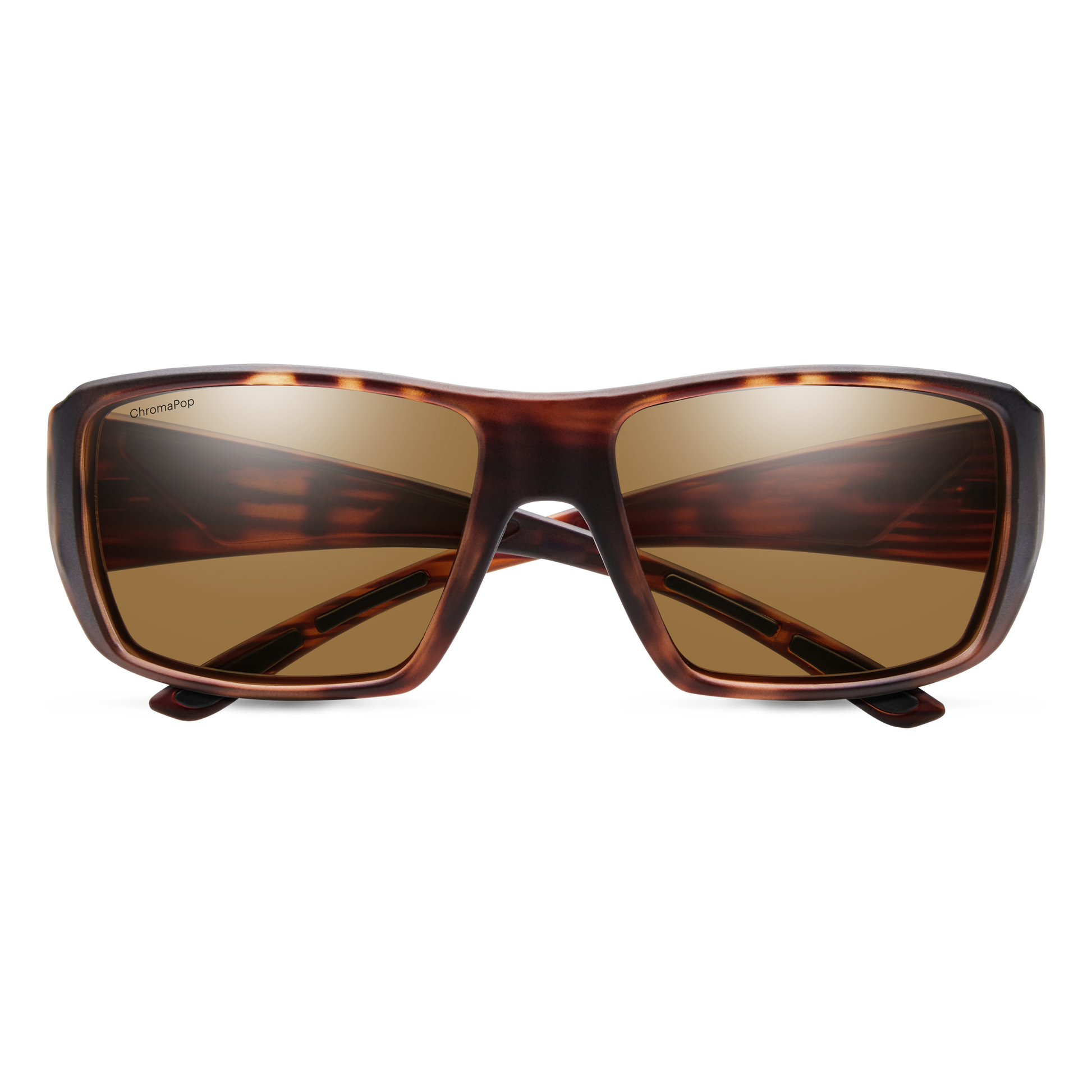 Guide's Choice XL, Sunglasses + Matte Black | ChromaPop Polarized Gray Green