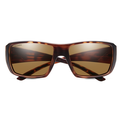 Guide's Choice XL, Sunglasses + Matte Black | ChromaPop Polarized Gray Green