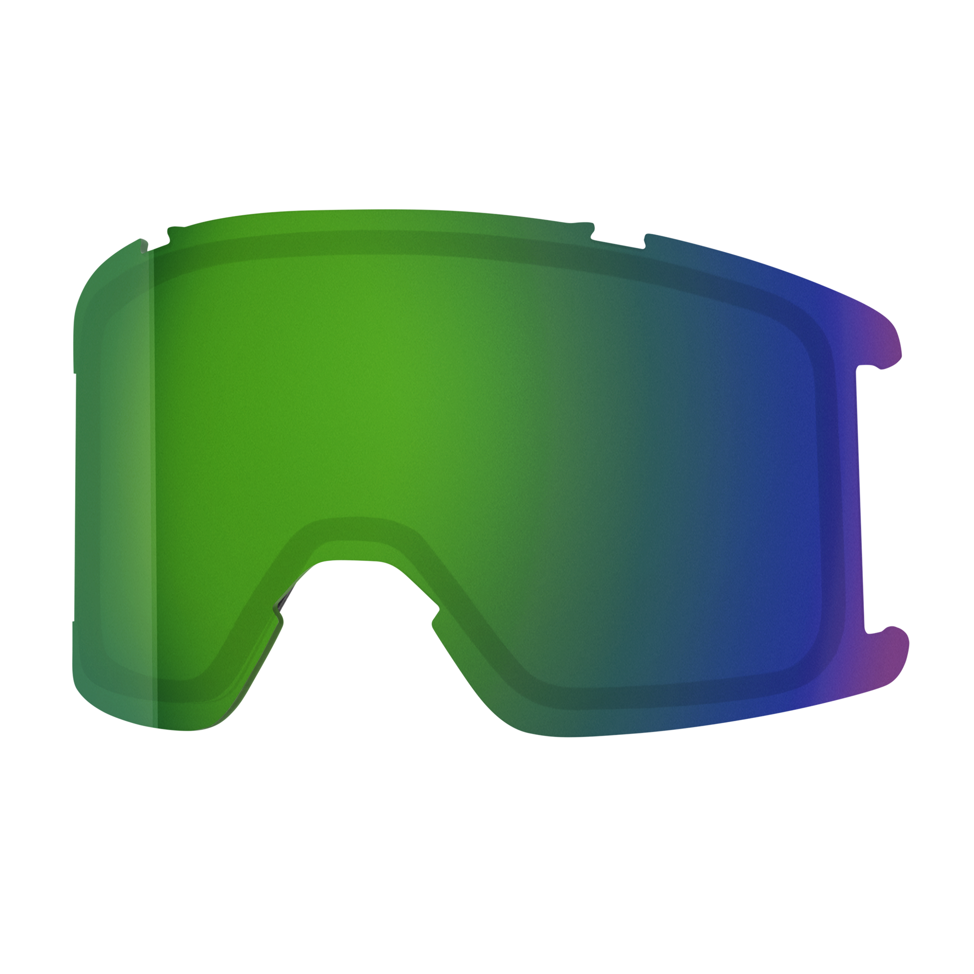 Ersatzglas für die Squad-Brille, Chromapop Sun Green Mirror