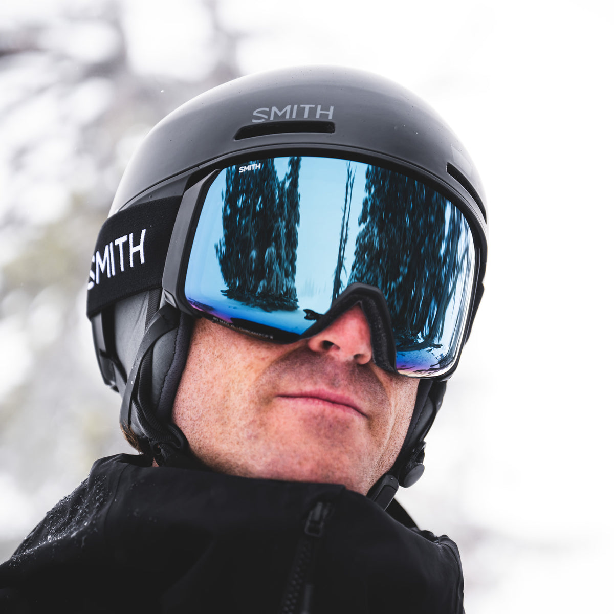 4D MAG XL, Chalk | ChromaPop™ Sun Black Gold Mirror Lens