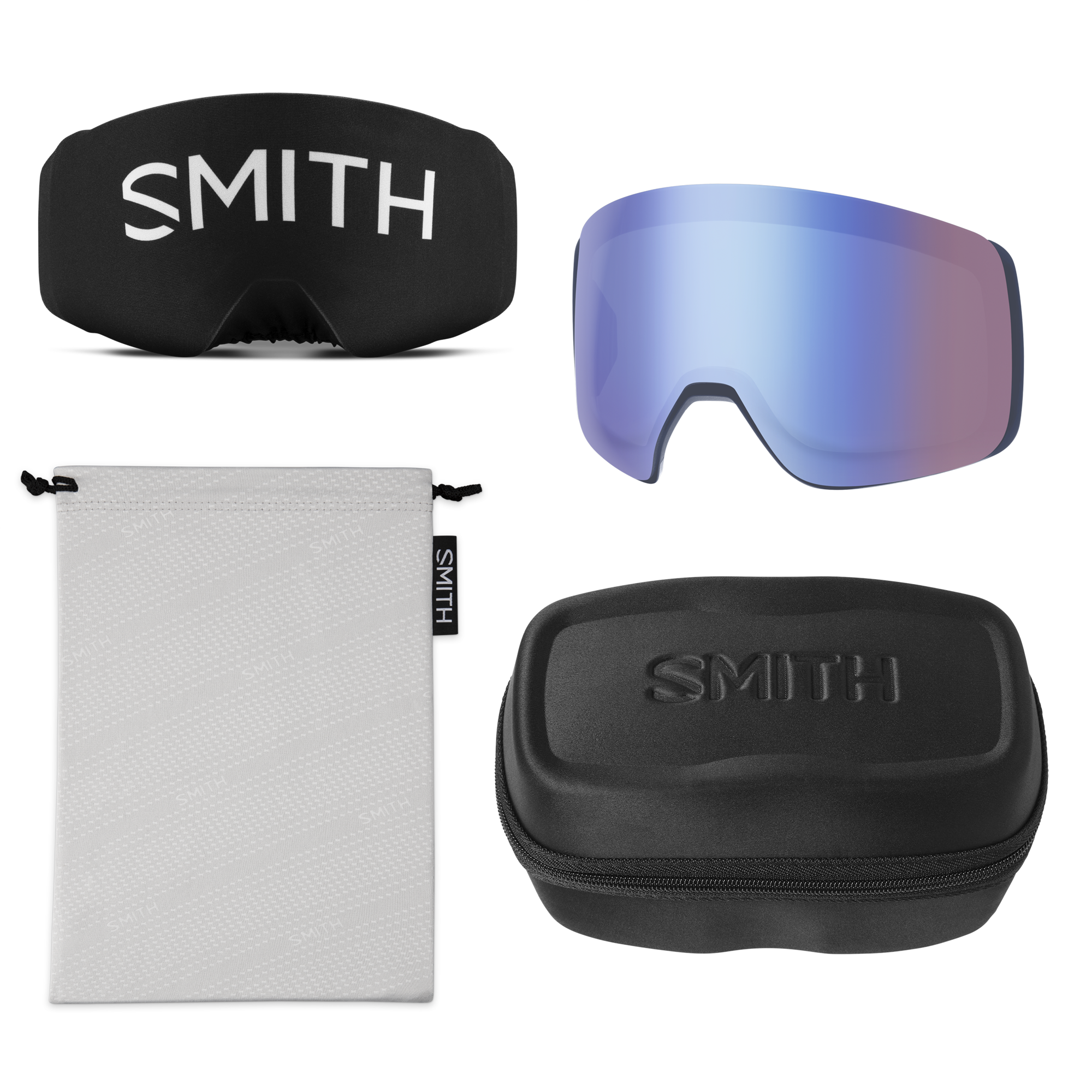 SMITH ゴーグル 紫レンズ グレー 4D MAG™ XL Copy Cat - 公式 SMITH ゴーグル 紫レンズ グレー 4D MAG™ XL Copy Cat - 公式