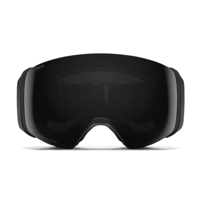 4D MAG Low Bridge Fit, Black | ChromaPop Photochromic Red Mirror