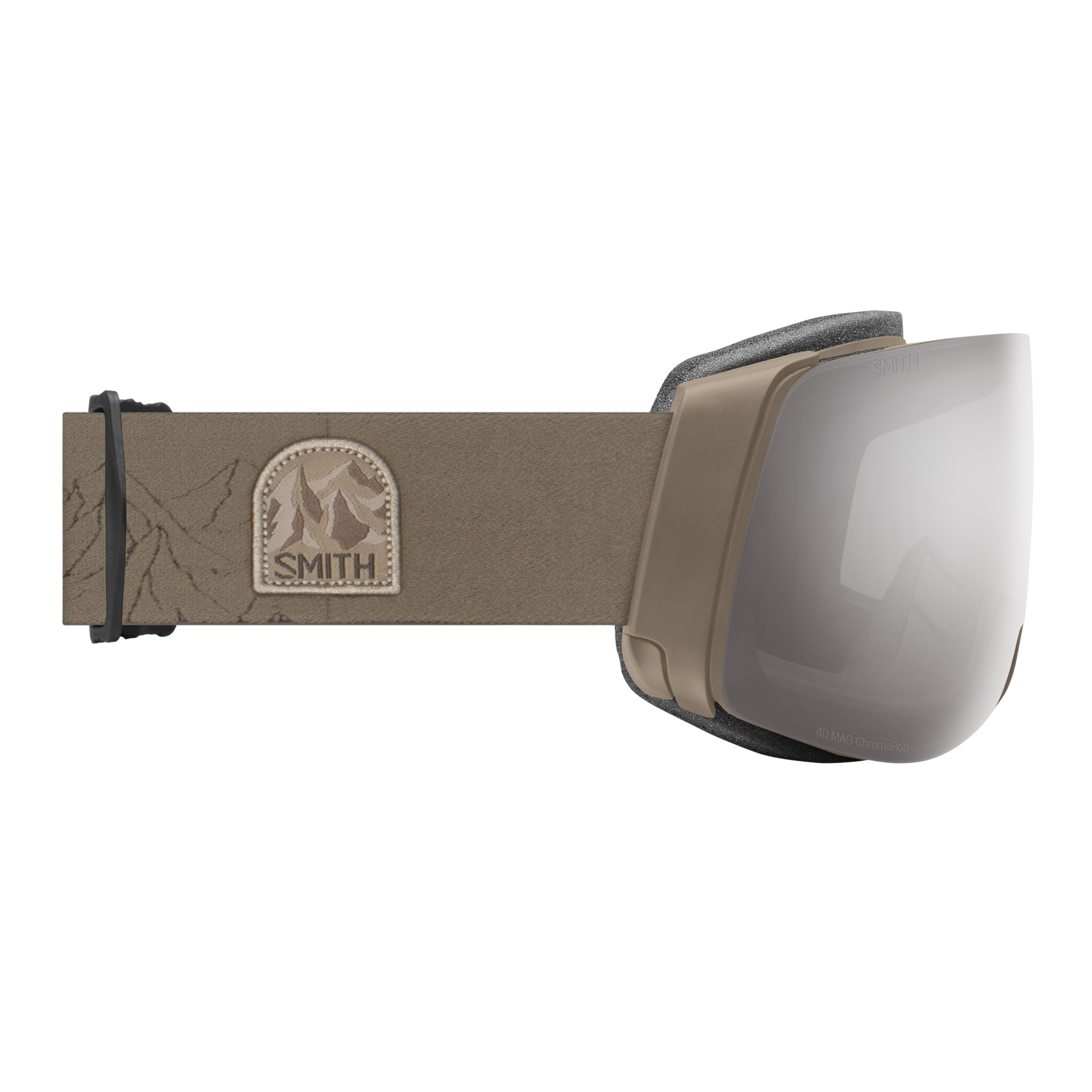 4D MAG Low Bridge Fit, Black | ChromaPop Photochromic Red Mirror