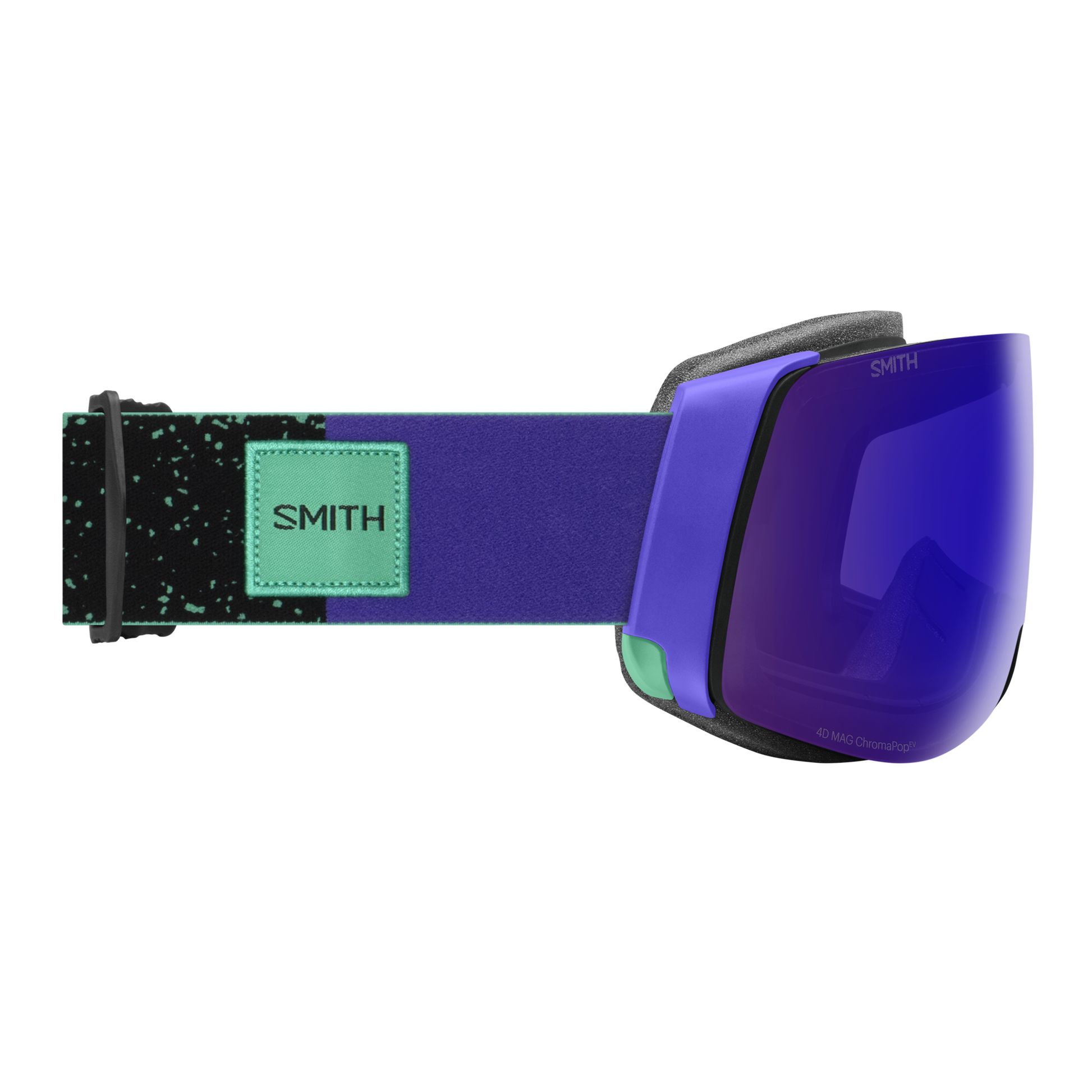 4D MAG Low Bridge Fit, Black | ChromaPop Photochromic Red Mirror