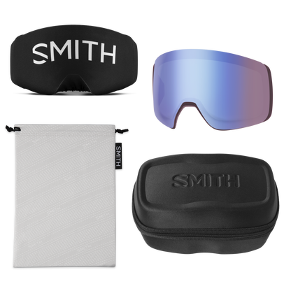 4D MAG Low Bridge Fit, Black | ChromaPop Photochromic Red Mirror