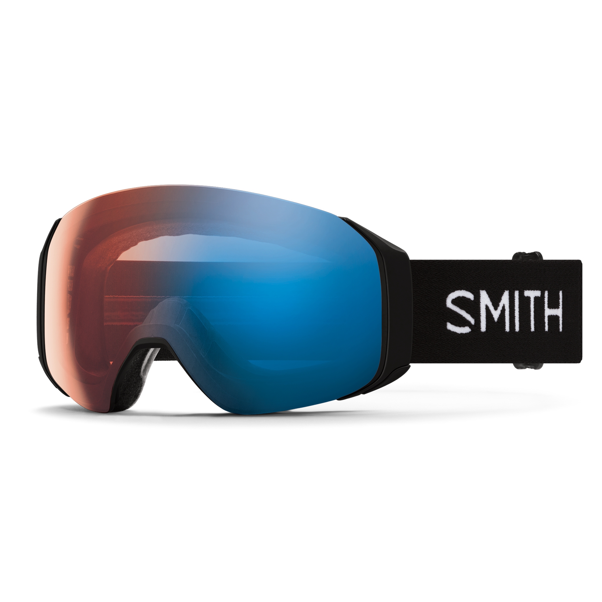 Smith 4D MAG S Goggles Black / ChromaPop Everyday Blue Mirror