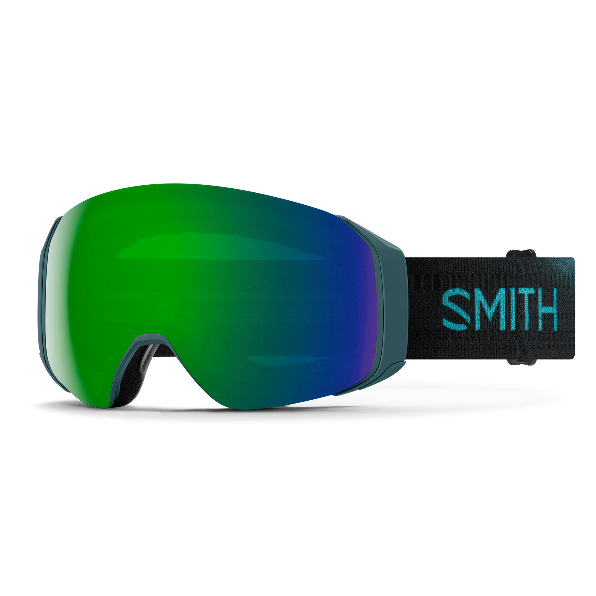 Smith 4D Mag S Black ChromaPop Sun Green Mirror