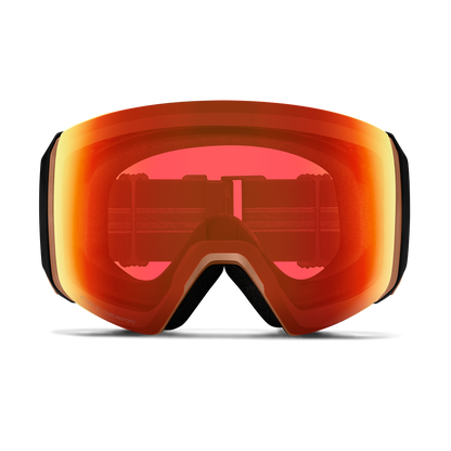 4D MAG Low Bridge Fit, Chalk | ChromaPop Black Gold Mirror