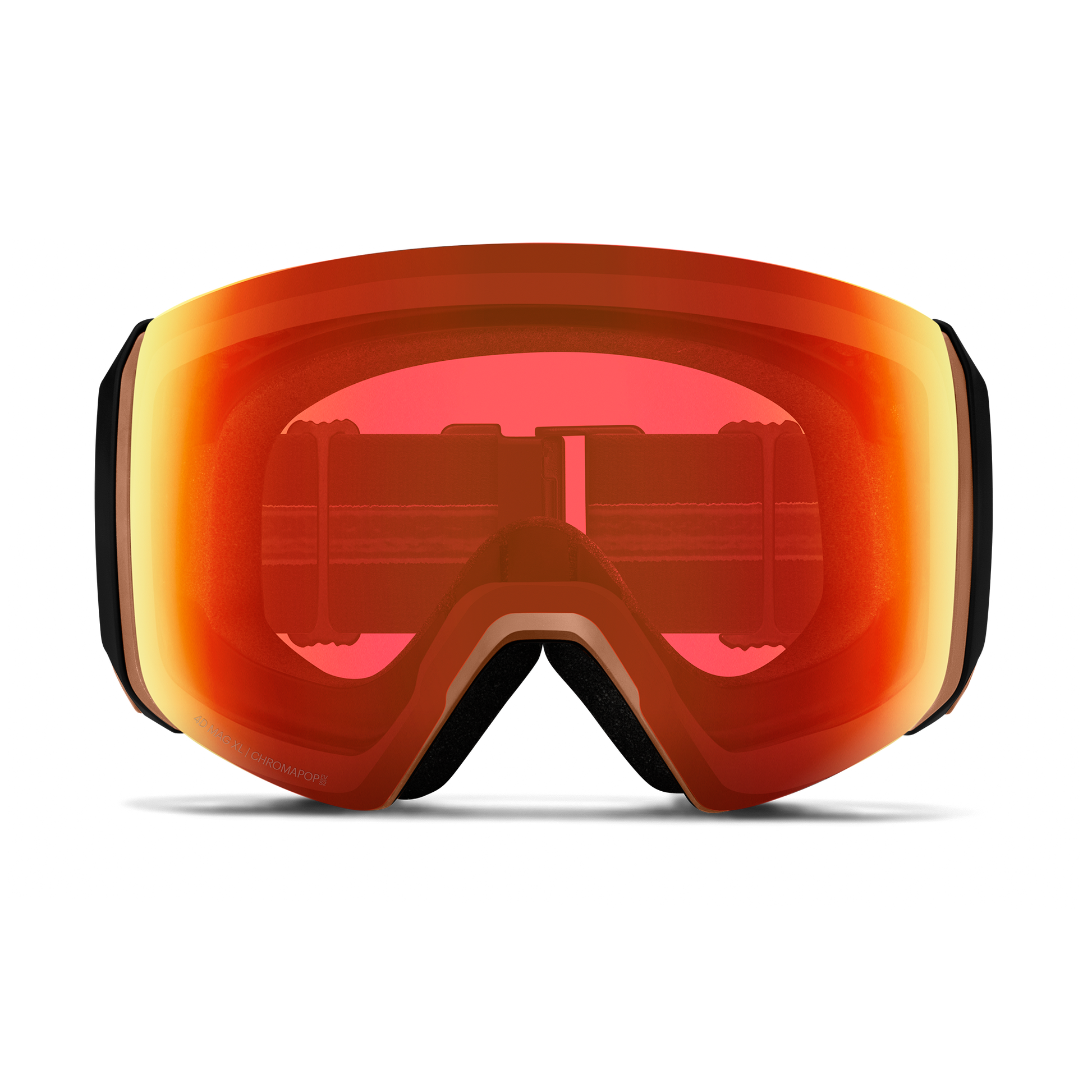 4D MAG XL, Chalk | ChromaPop™ Sun Black Gold Mirror Lens