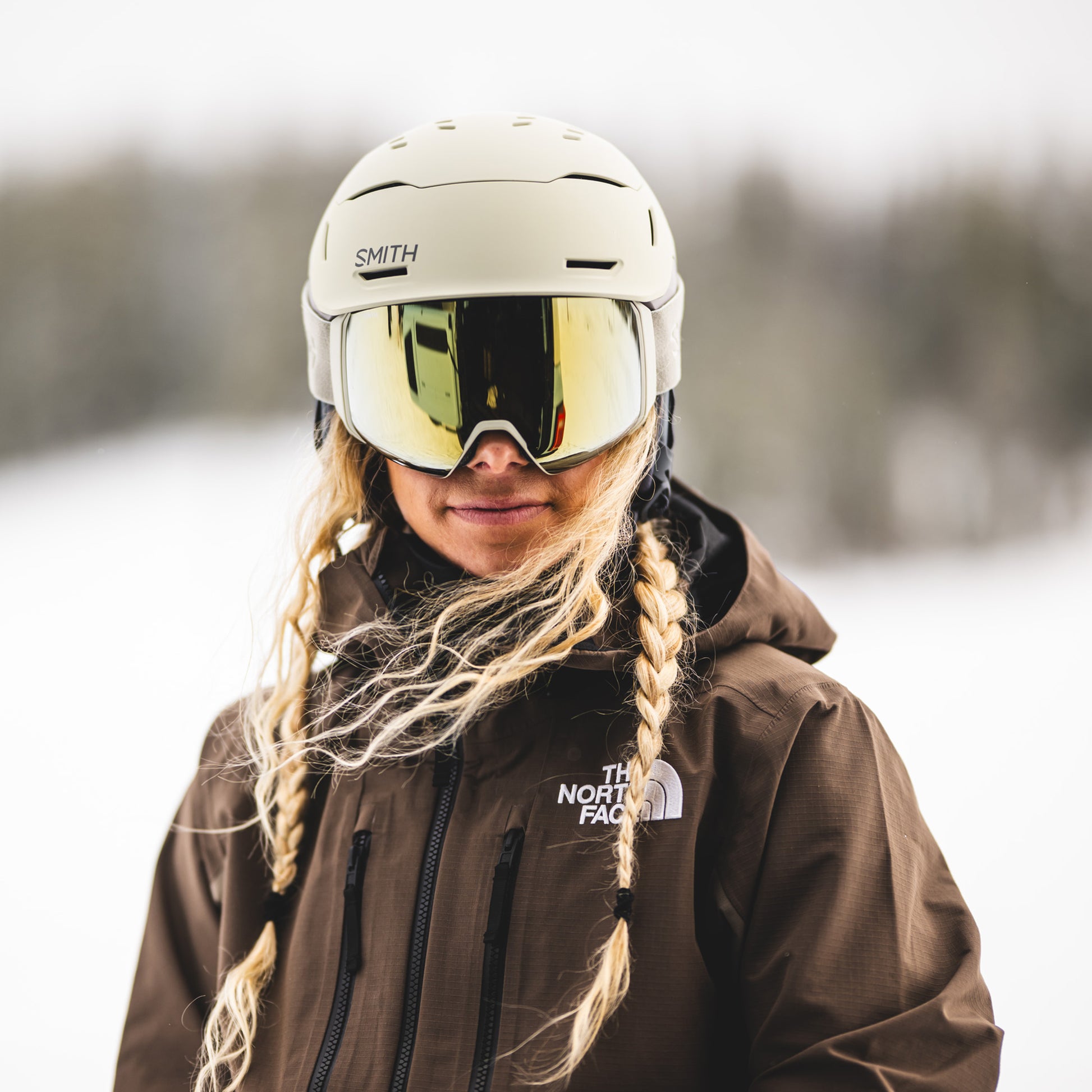 4D MAG XL, Chalk | ChromaPop™ Sun Black Gold Mirror Lens