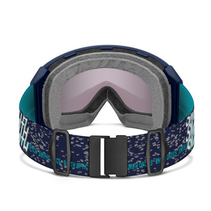 4D MAG XL, Chalk | ChromaPop™ Sun Black Gold Mirror Lens