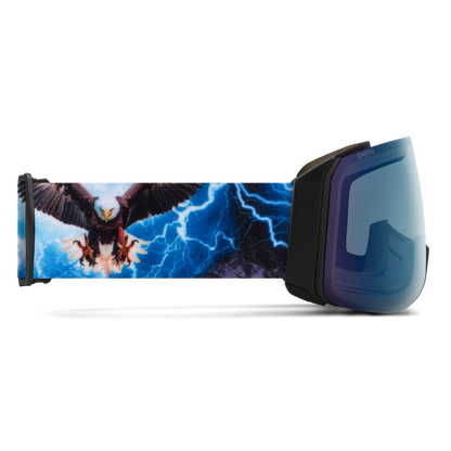 4D MAG XL, Black + Chroma Pop™ Everyday Blue Mirror Lens