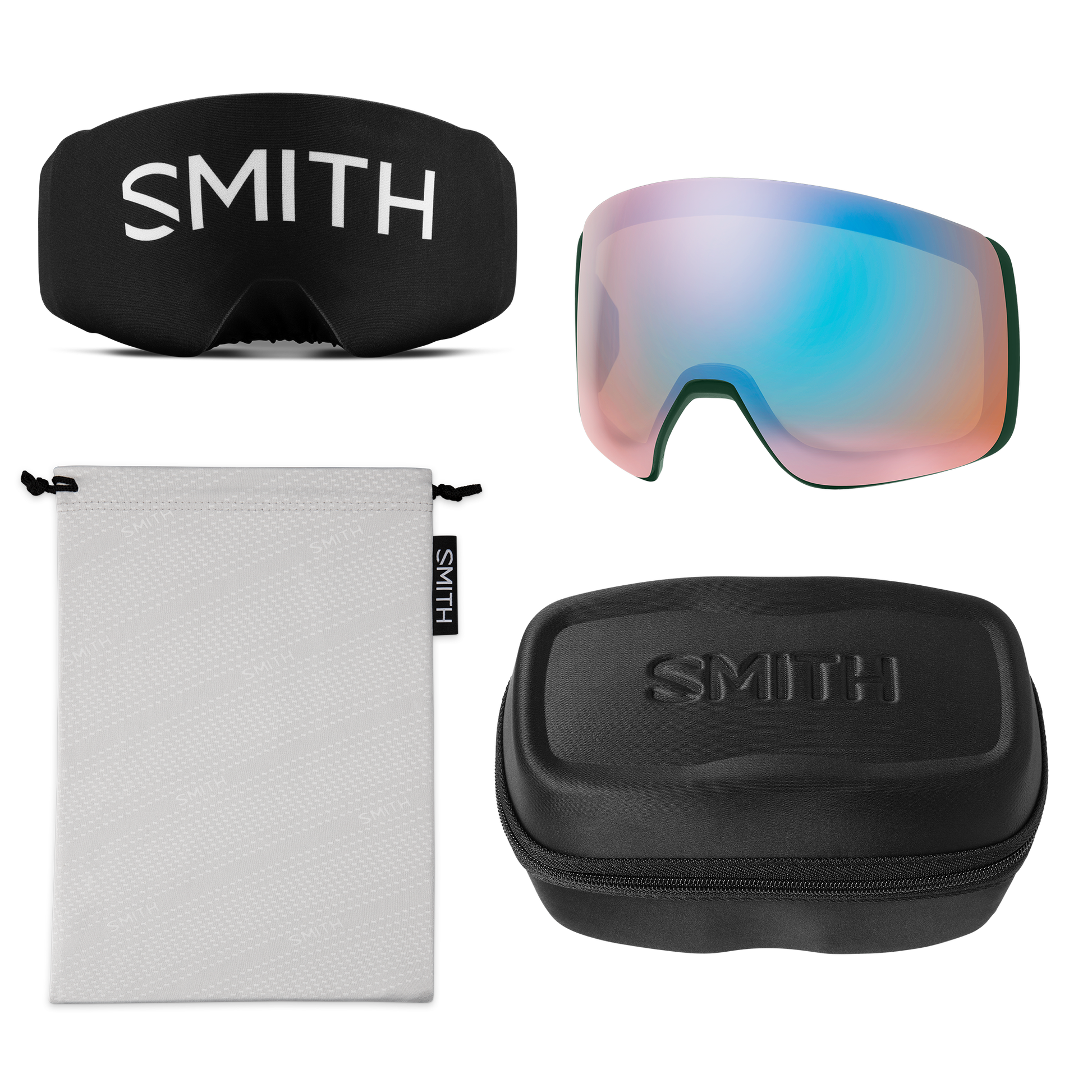 4D MAG XL, Chalk | ChromaPop™ Sun Black Gold Mirror Lens