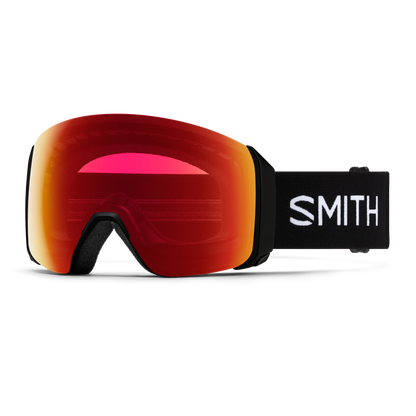 4D MAG XL Low Bridge Fit - Past Season, Black | ChromaPop Photochromic Red Mirror
