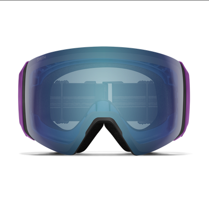 4D MAG XL Low Bridge Fit, Black | ChromaPop Photochromic Red Mirror