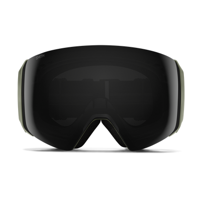 4D MAG XL Low Bridge Fit, Black | ChromaPop Photochromic Red Mirror