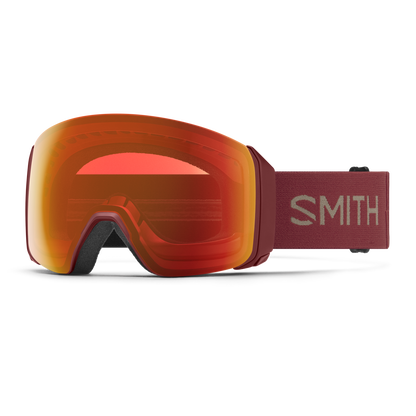 4D MAG XL Low Bridge Fit - Past Season, Black | ChromaPop Photochromic Red Mirror