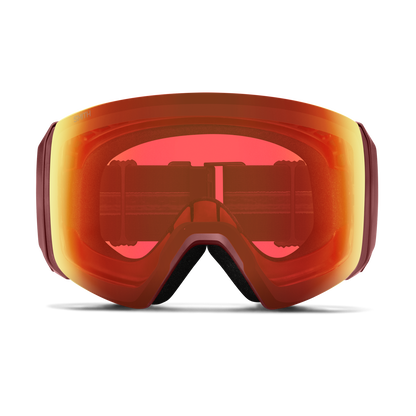 4D MAG XL Low Bridge Fit, Black | ChromaPop Photochromic Red Mirror