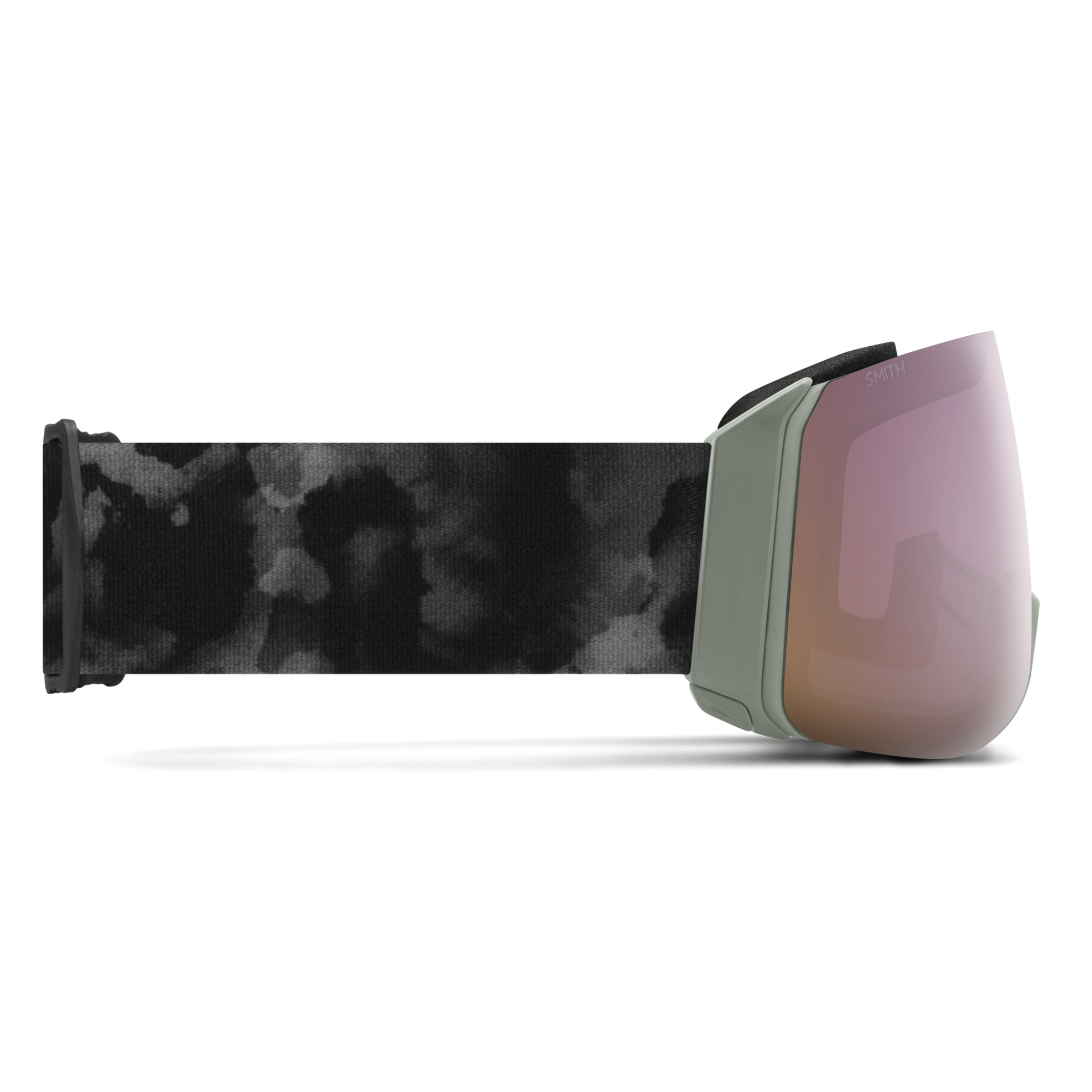 4D MAG XL Low Bridge Fit, Black | ChromaPop Photochromic Red Mirror