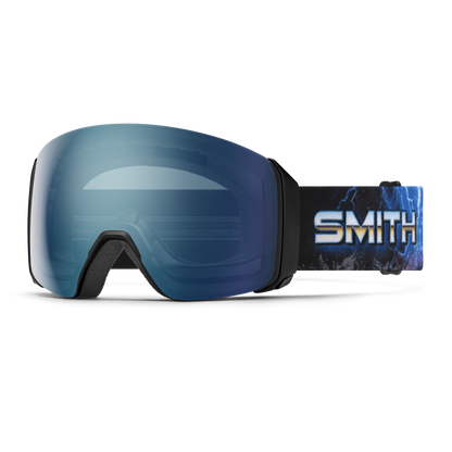 4D MAG XL Low Bridge Fit - Past Season, Black | ChromaPop Photochromic Red Mirror