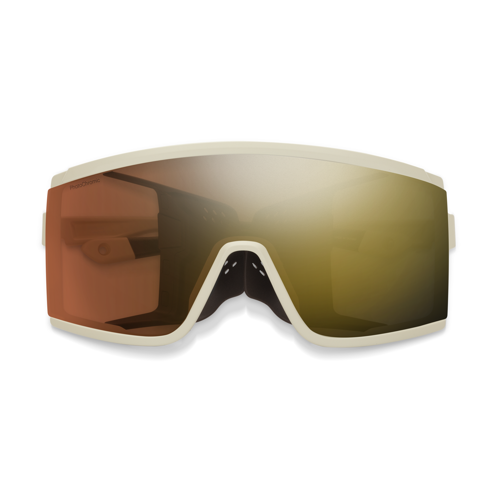Pursuit, Matte Black | ChromaPop Glacier Photochromic Copper To Gray With Blue Mirror