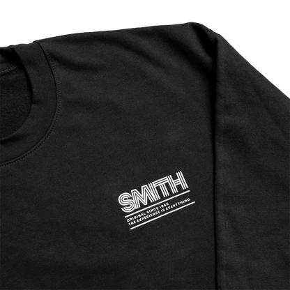SMITH Warm Steel Crew, Black + XS