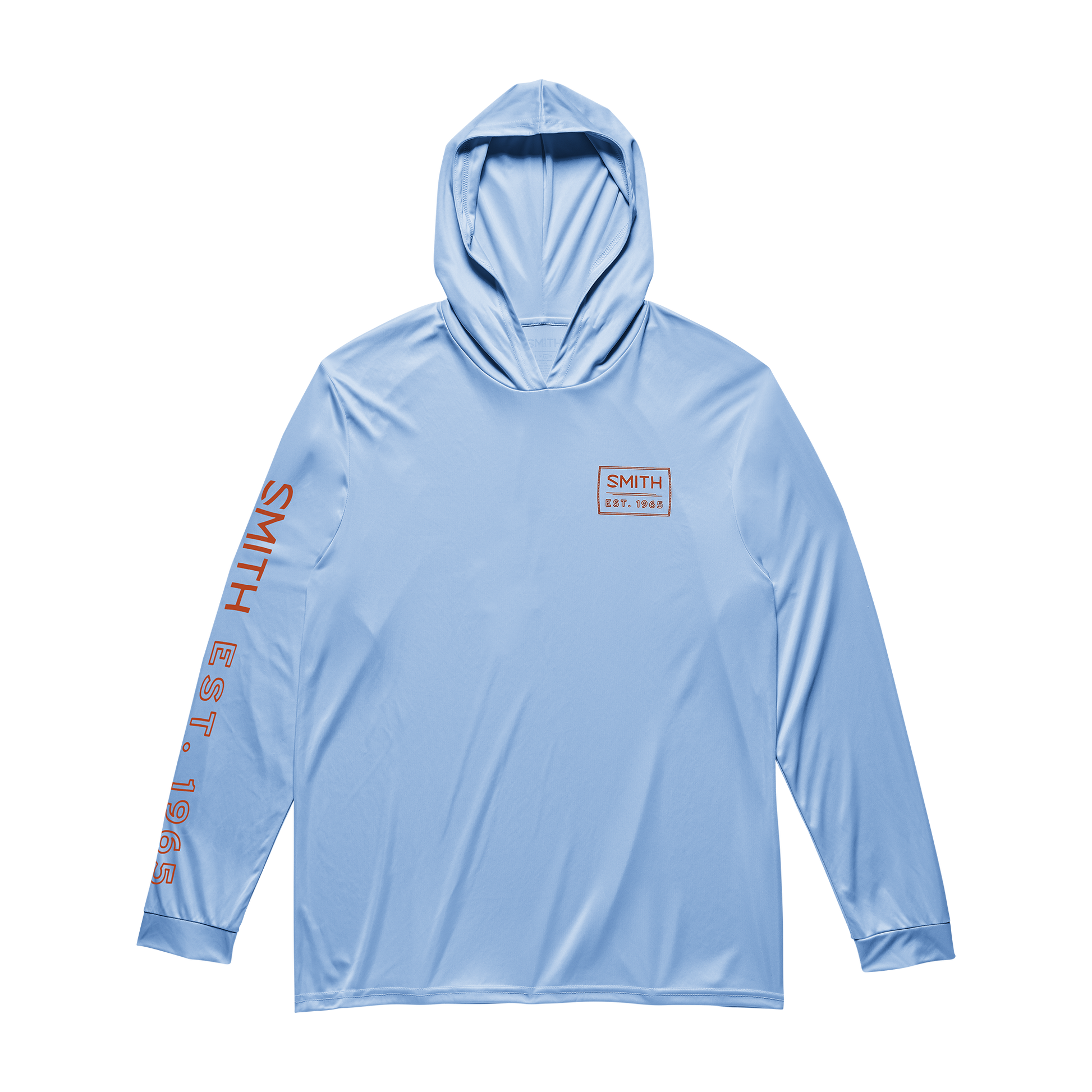 UPF Performance Hooded Tech Long Sleeve, Light Gray + S