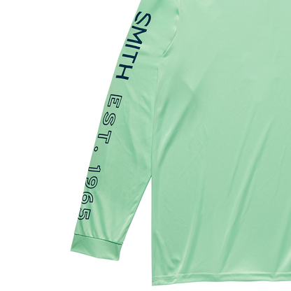 UPF Performance Hooded Tech Long Sleeve, Light Gray + S