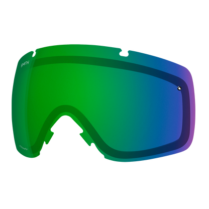 smith ski goggle lenses Smith I/O Replacement Lens Chromapop Sun Green Mirror