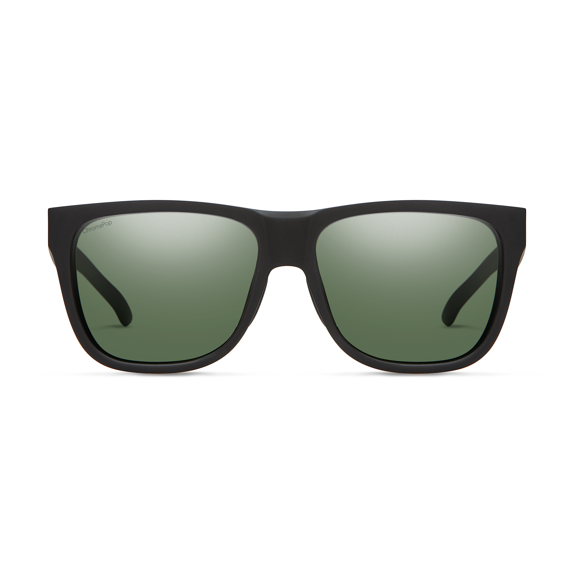 Lowdown 2, Sunglasses + Matte Black | ChromaPop Glass Polarized Blue Mirror