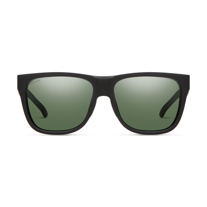 Lowdown 2, Sunglasses + Matte Black | ChromaPop Glass Polarized Blue Mirror
