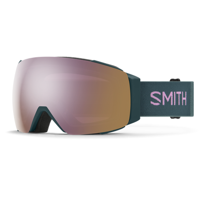 I/O MAG Low Bridge Fit, Black | ChromaPop Pro Photochromic Blue Mirror