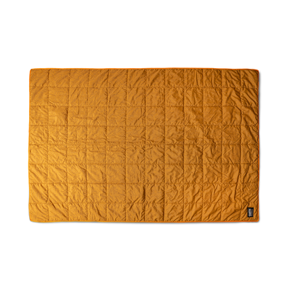 SMITH Puffy Blanket, Yellow / Black + OS