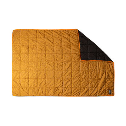 SMITH Puffy Blanket, Yellow / Black + OS