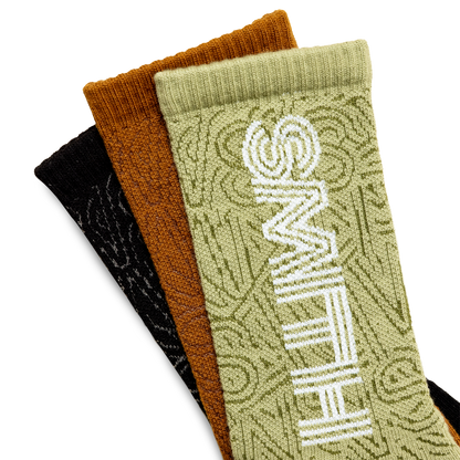 SMITH Sock 3-Pack, Multi + OSFM
