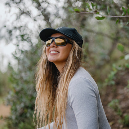 Arvo, Sunglasses + Matte Black | ChromaPop Polarized Black