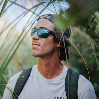 Arvo, Sunglasses + Matte Black | ChromaPop Polarized Black