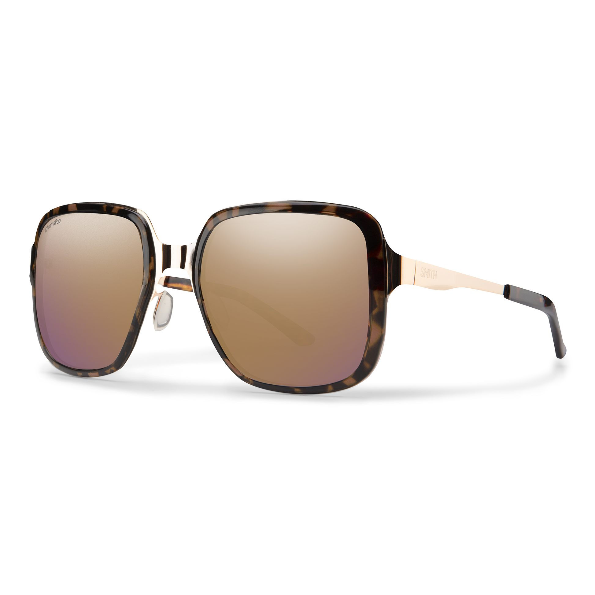 Aveline, Matte Black | ChromaPop Polarized Gray Green